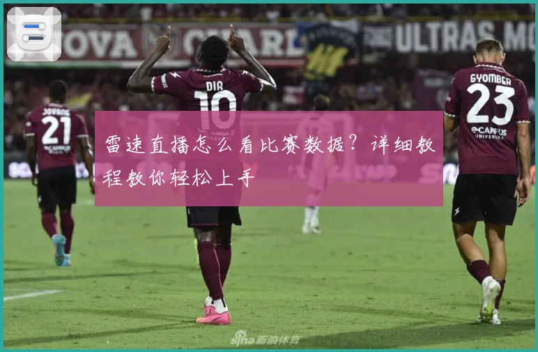 雷速直播怎么看比赛数据？详细教程教你轻松上手