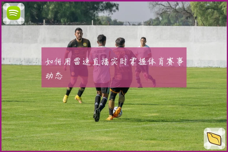如何用雷速直播实时掌握体育赛事动态